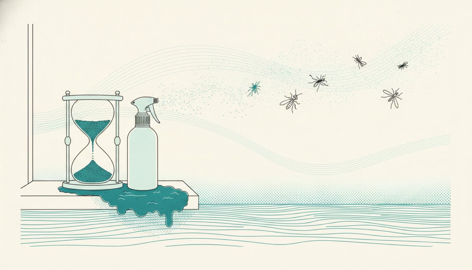 Keep insects out with a longer-lasting repellent